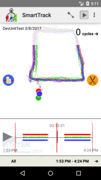 New segment line shown